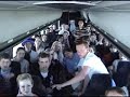 WJHS Choir Tour Bus Dancing