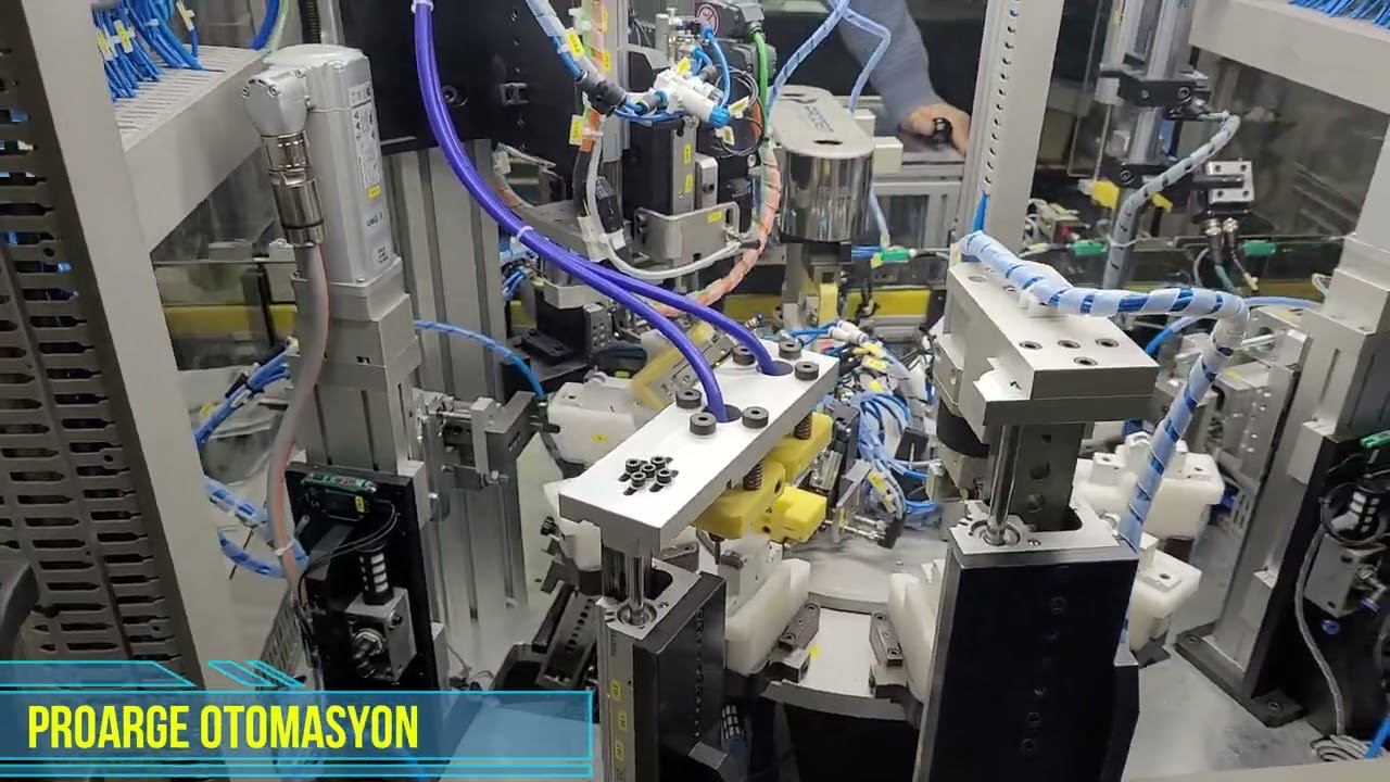 DÖNER TABLALI MONTAJ VE KONTROL MAKİNESİ