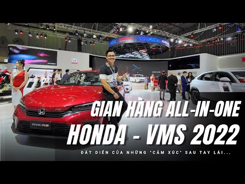 [VMS 2022] Honda Việt Nam đổ bộ VMS 2022 với dàn ô tô và dàn 2 bánh khủng |XEHAY.VN|