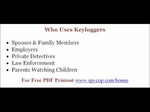 how to discover keylogger on pc
