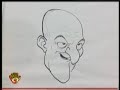 riccardo mazzoli caricatura in diretta tv