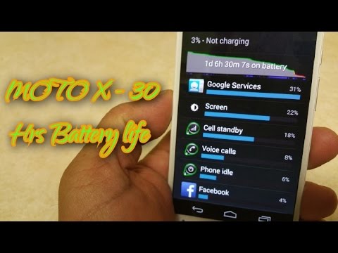how to save battery on moto x
