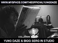 Yung Daze And Bigg Serg Working In Studio