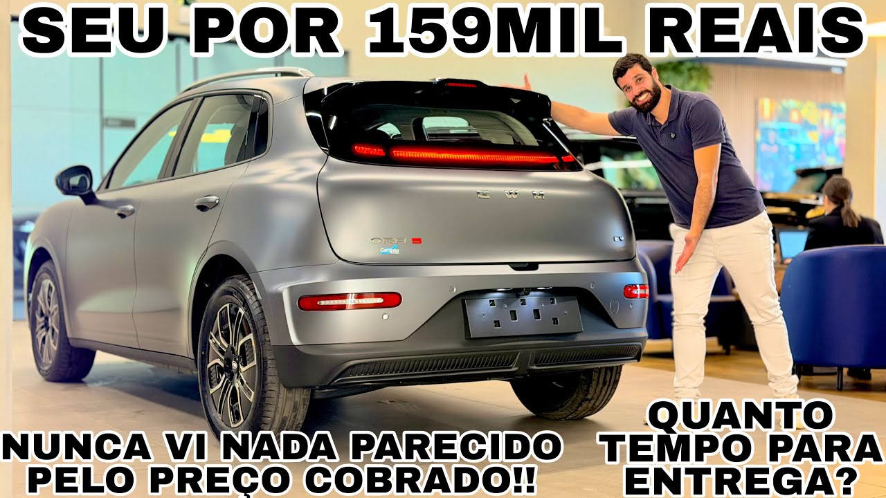 REVIEW E AVALIAÇÃO MECÂNICA DO GWM ORA 5 JÁ 2027 EM DETALHES | A CADA 5 CARROS VENDIDOS 1 É CHINÊS!