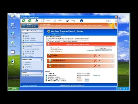 how to remove xvidly from windows 7