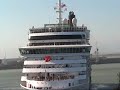 Queen Elizabeth 2 & Queen Victoria Say Farewell