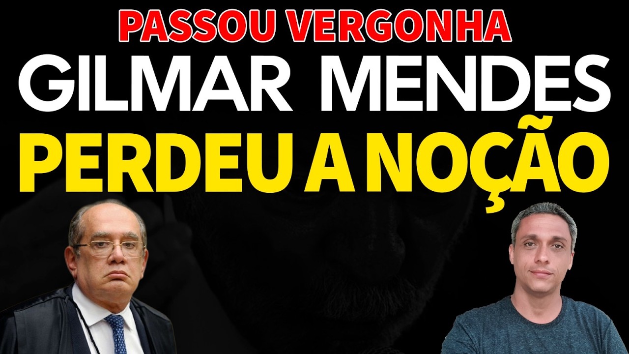 MAIS UMA ENTREVISTA - Gilmar Mendes envergonha o STF  ao falar de IMPEACHMENT