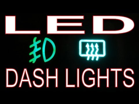 How to Install LED Lights in Car. LED Dash/Switches. VW Golf Mk2 / VW Jetta MkII.