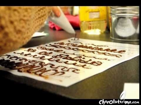 curso de chocolate - Vídeo del primer taller de chocolate que imparto en el aula Aptit'Oh de Madrid. 19 Noviembre 2010. Vídeo: A.J. Luque Música: Two doors cinema club www.chocol...