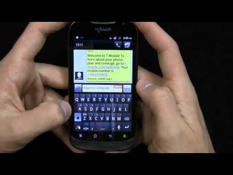 how to use the front camera on the mytouch q