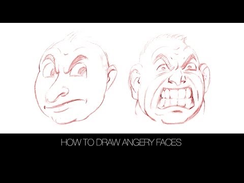 video-linktoworks-How to draw angry faces DRAWforever