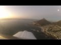 Flying around and above Cape Town and the ...