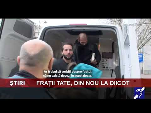 Frații Tate, din nou la DIICOT