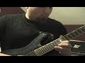 Vital Remains - Dechristianize Solo Cover