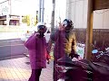 美人とタンデム　HONDA ホンダ　FORZA Z