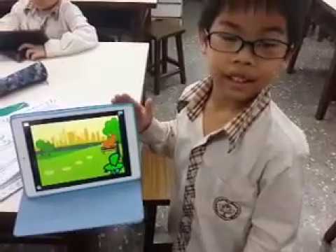 育才國小 ScratchJr_曾同學的「龜兔賽跑」-107學年度第一學期SCRATCHJR競賽