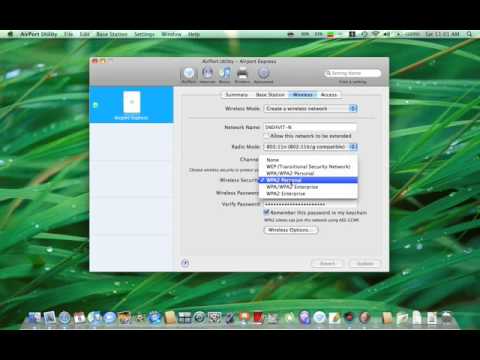 how to on airport in mac