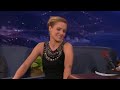 and she may or may not have stolen her neighbors' bb&b coupons more than once. more conan @ http://teamcoco.com/video.
