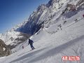 Zermitt ski speed run - 99 km/h