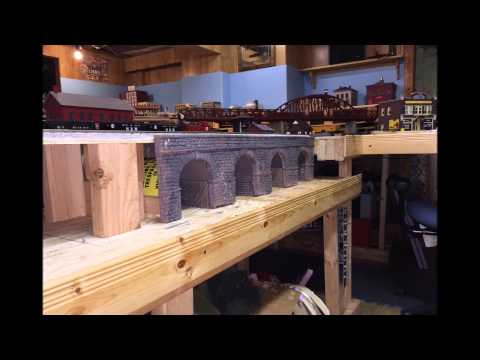 how to make o gauge tunnel portals
