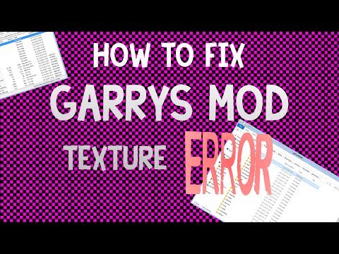 how to fix gmod textures