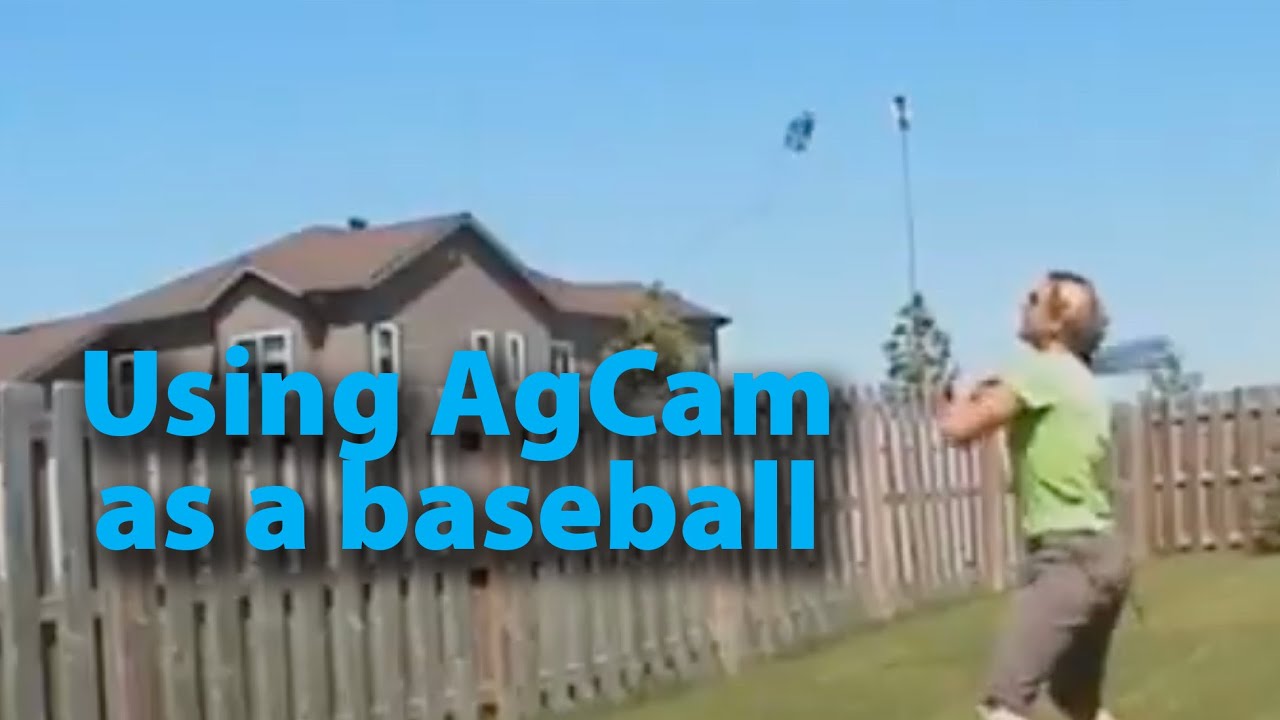 Lenny the AgCam Gets to Be the Baseball
