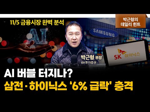 “외국인 4조 매도! 코스피 패닉… 진짜 하락장의 시작인가” | IBK투자증권 박근형 부장 [데일리힌트]