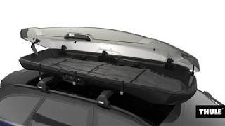 Автобокс на крышу Thule Vector Alpine, титан - изображение 4