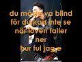 H�kan Hellstr�m- En v�n med en bil. Lyrics