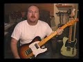 SX SLT50 Tele Guitar Tone Samples Demo (GFS Pickups)