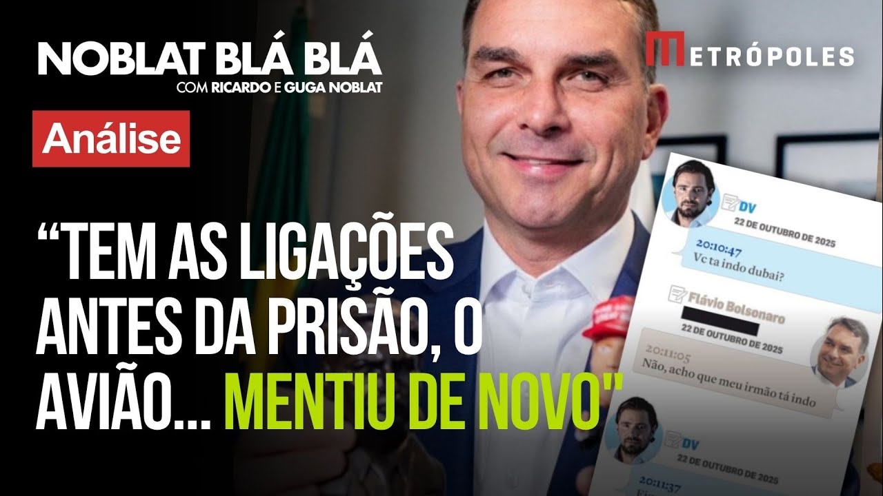 Viralizou: Flávio é pego na mentira em vídeo e mensagens com Vorcaro são expostas