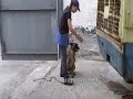 Explosive Detection Training K-9 malinois Shark (Akula)