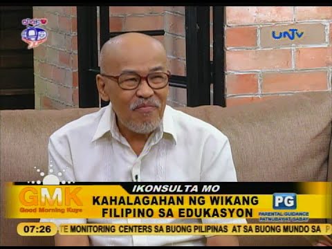 Kahalagahan ng Wikang Filipino sa Edukasyon  UNTV News and Rescue
