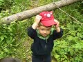 Noah Bruce Nuttall puts on his hat