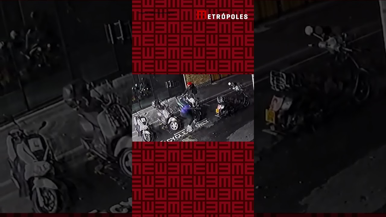 Brasileiro dá voadora em bandido e impede roubo de moto em Londres