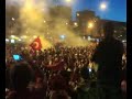 Mercator plein afloop TURKIJE 3 - 2 TSJECHIE EK 2008