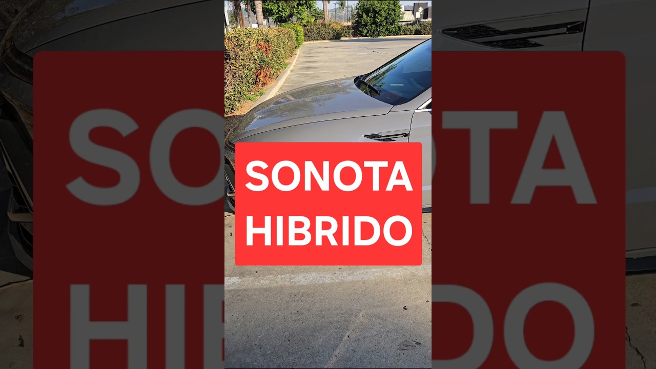 SONATA HÍBRIDO! #shorts