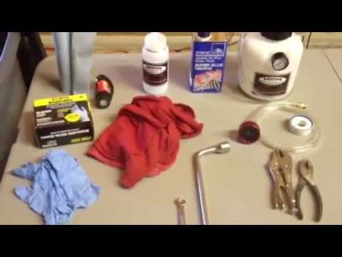 C230 Mercedes DIY How to bleed brakes