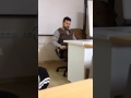 Ferruh MuŞtuer İlahİyat FakÜltesİnde Derste ÇekİlmİŞ Tİlavetİ