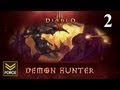 Diablo 3 Beta - Demon Hunter Gameplay (Commentary) Part 2