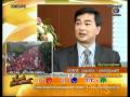 20MAR10 THAILAND ; Breaking News at Noon ;3of3; TV Ch3 ; PM Abhisit Reveals Him Feeling While The Red Shirts Show Power ; Them Sub Long March by Caravan in Capital BKK
