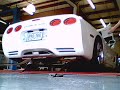 Custom ZO6 Vette on the Dynojet Dynamometer - loud and proud