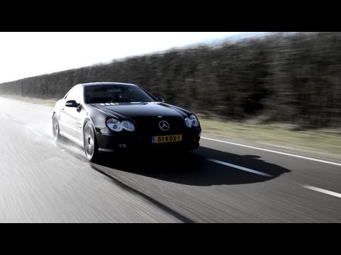Mercedes Benz SL55 AMG Review - English Subtitled - www hartvoorautos.nl