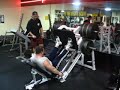 Leg press 1260 pounds