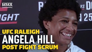UFC Raleigh: Angela Hill Plans To Say 'Yes' To Every Fight Offer In 2020 - MMA Fighting by MMA Fighting