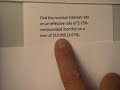 7 effective rate backwards