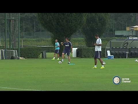 ALLENAMENTO INTER REAL AUDIO 08 08 2014