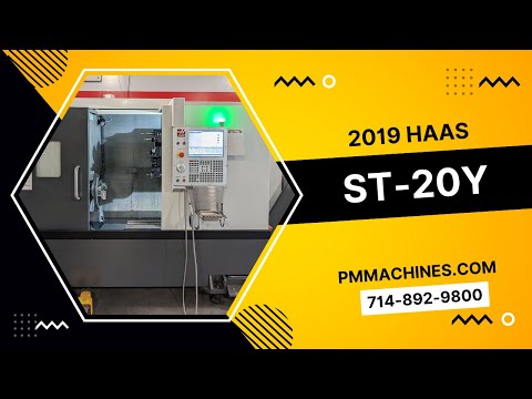 2019 HAAS ST-20Y CNC Lathes | PM Machines (1)