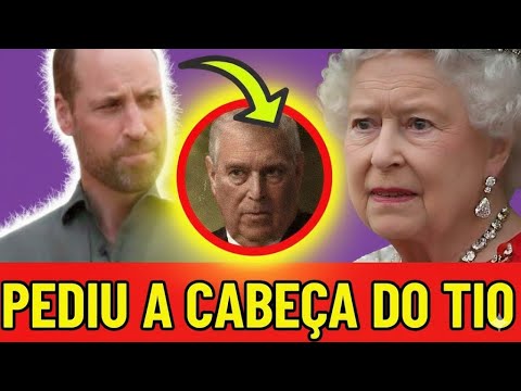 WILLIAM confortou a Rainha Elizabeth e exigiu EXPULSÃO de Andrew no caso EPSTEIN