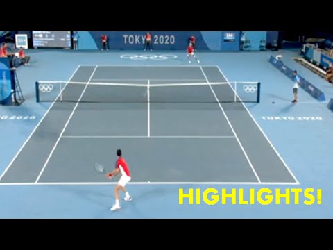 Novak Djokovic vs Kei Nishikori | Quarter Finals | Tokyo Olympics